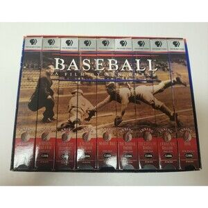 Vintage "Baseball" By Ken Burns VHS Collector Series